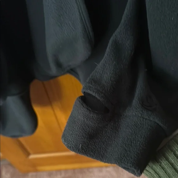 Cuddl Duds Black Open-Front Cardigan Sweater - Picture 3 of 5